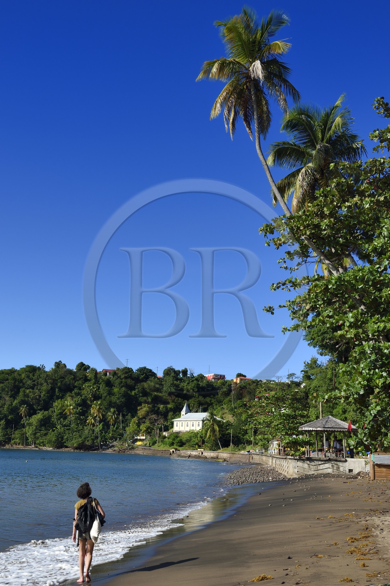Caraïbes, Ile de la Dominique, Toucari Bay au nord de Portsmouth