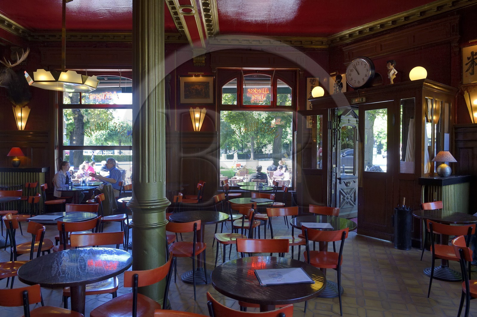 France, Bas-Rhin (67), Strasbourg, quartier de la Neustadt datant de la periode allemande, le Café Brant