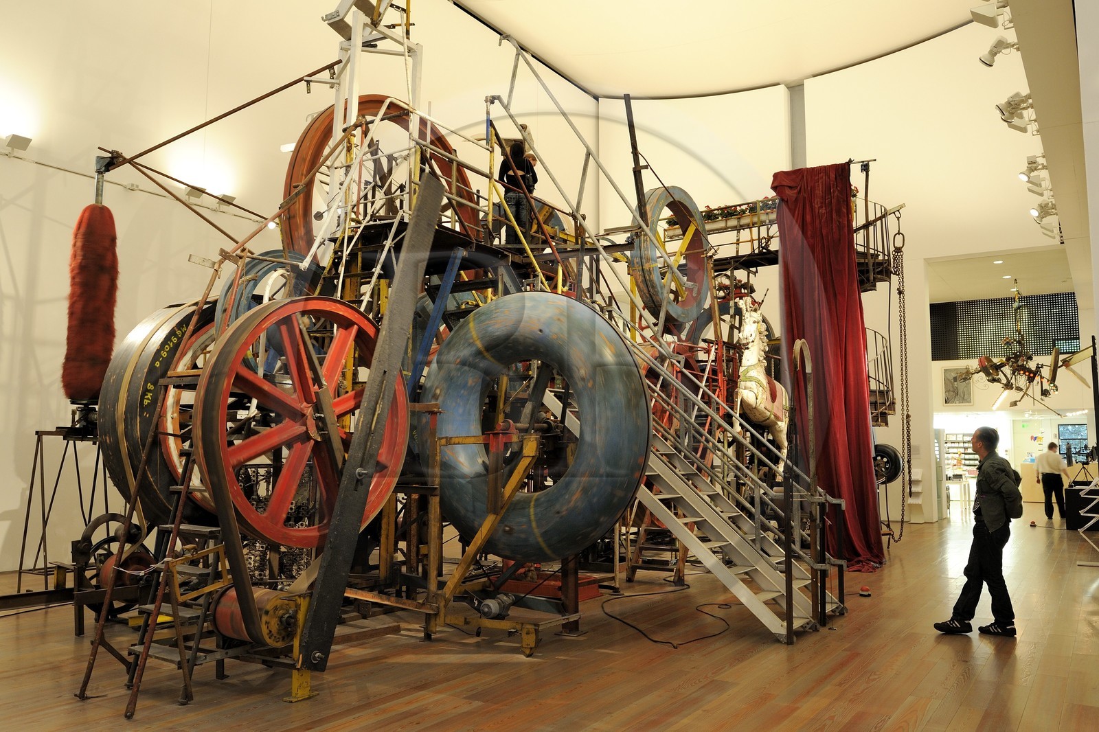 Suisse, Bâle, musée Tinguely, Grosse Meta Maxi-Maxi Utopia (1987)