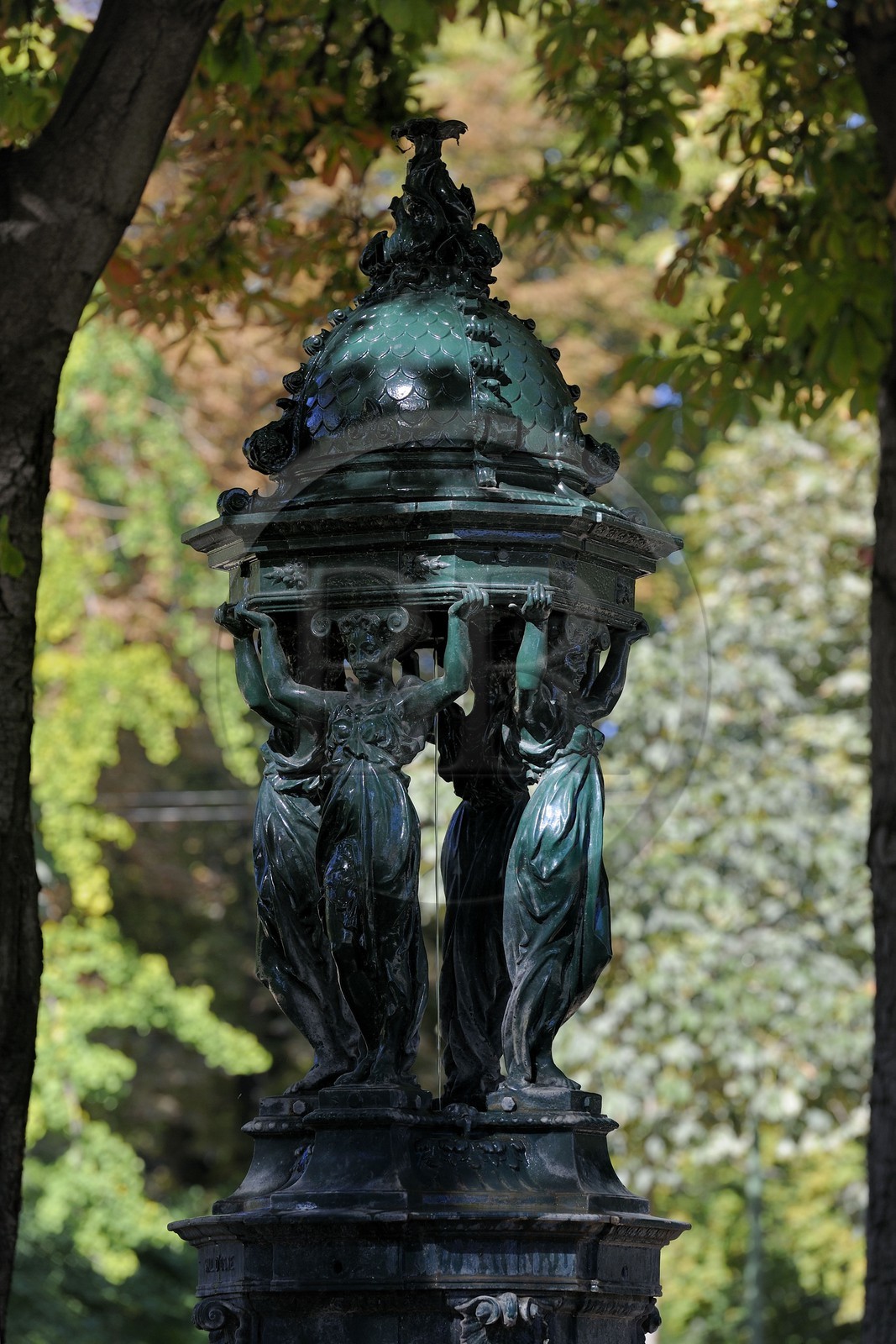 France, Paris (75), fontaine Wallace