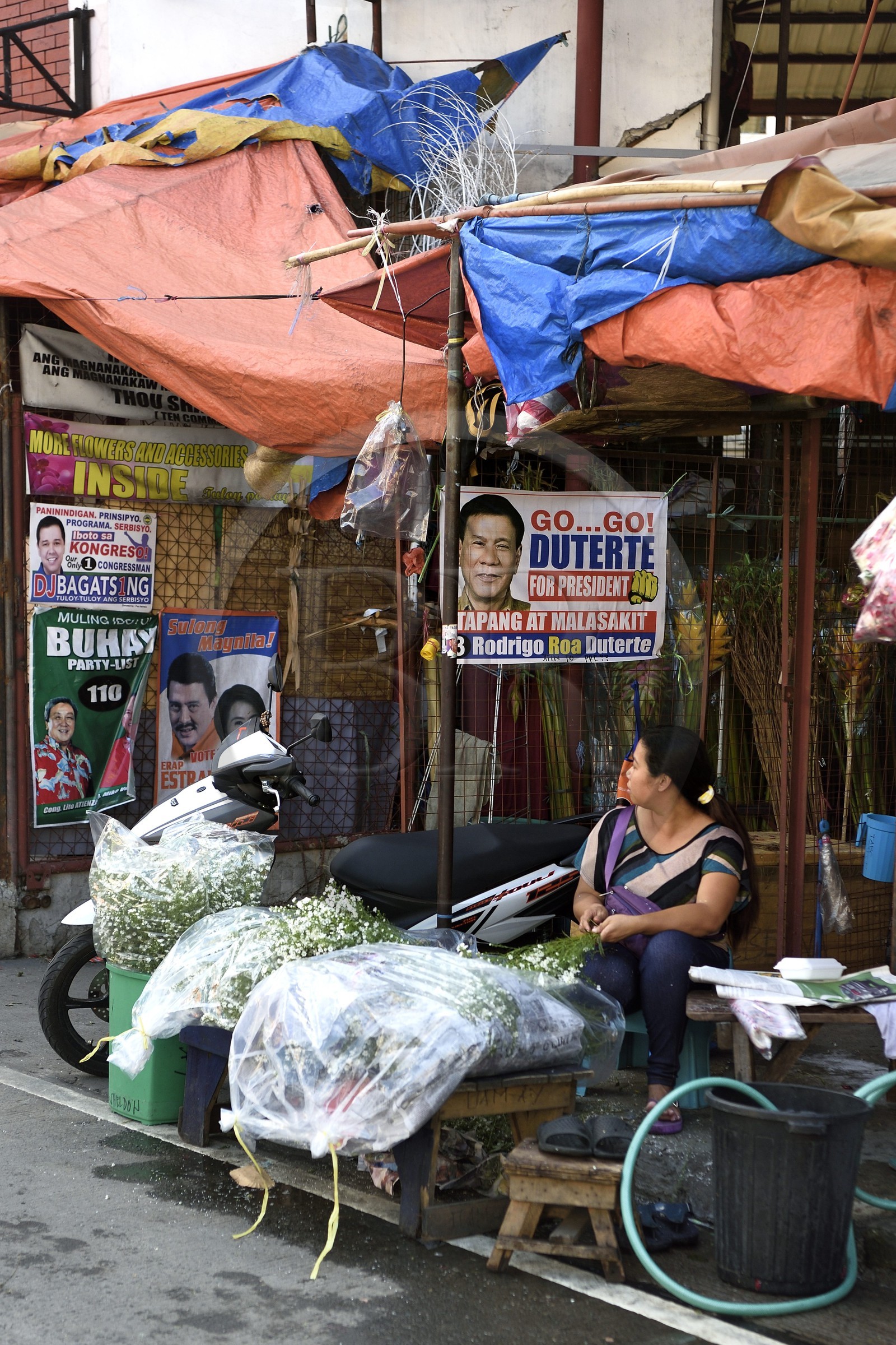 Philippines, Ile de Luzon, Manille, quartier historique d'Intramuros