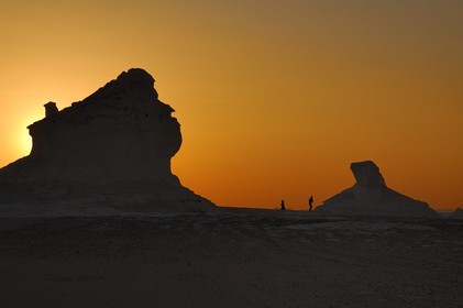 Egypt, Libyan Desert, the White Desert North of Farafra