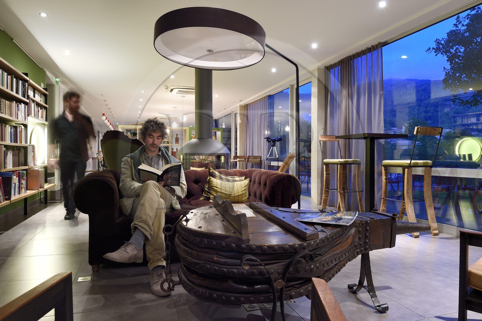 France, Corse-du-Sud (2A), Vallée du Prunelli, Bastelica, Boutique Hotel Artemisia