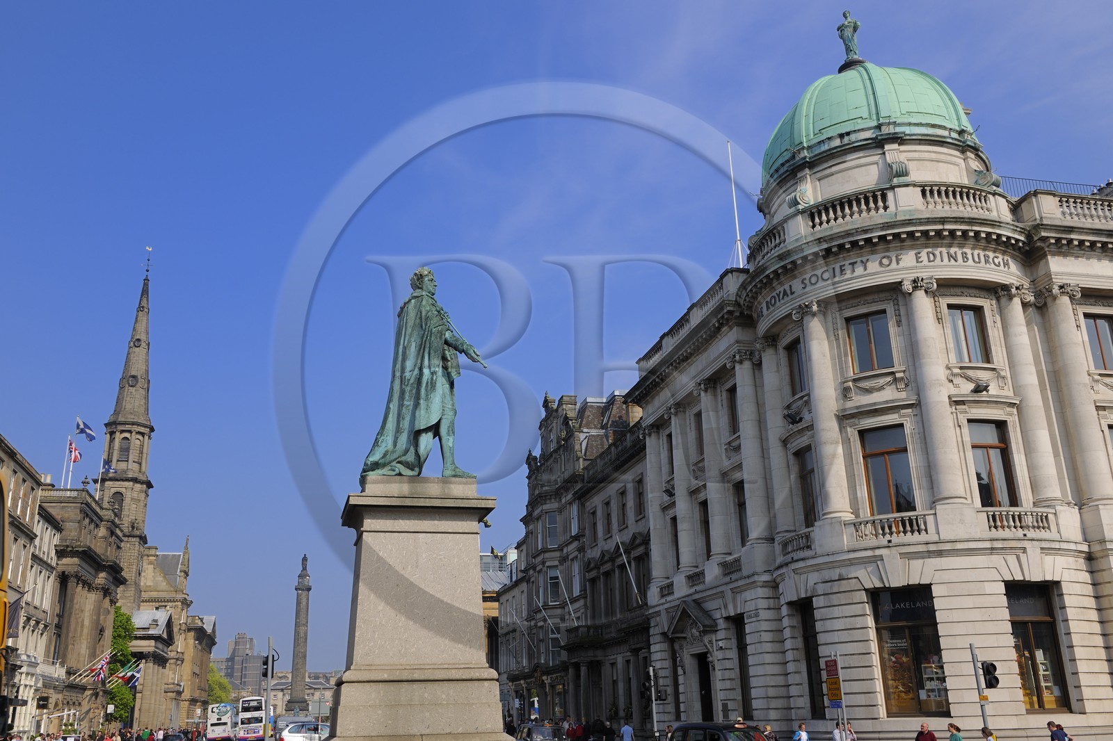 Royaume-Uni, Ecosse, Edimbourg, New Town, le quartier georgien, George street