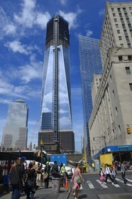 Etats-Unis, New York, Manhattan, One World Trade Center (1WTC) devenue la plus haute tour de NYC depuis le 30 avril 2012