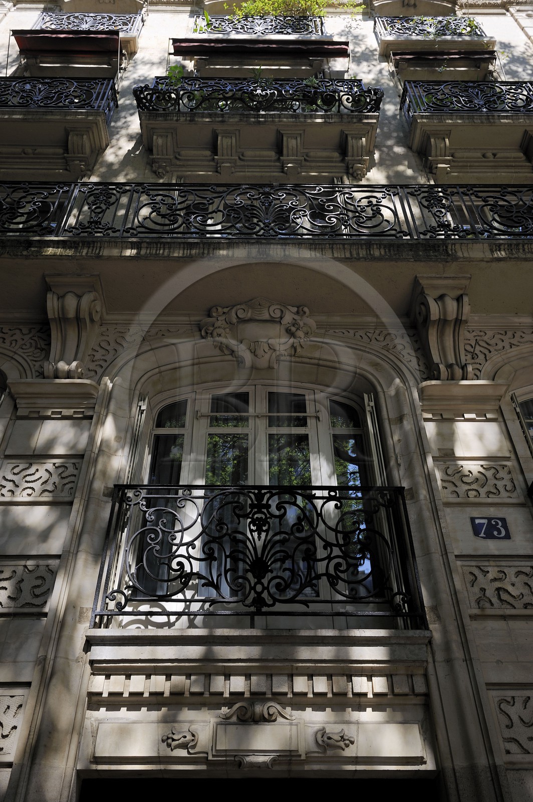 France, Paris, n°73 rue Caulaincourt where the artist Theophile-Alexandre Steinlen lived