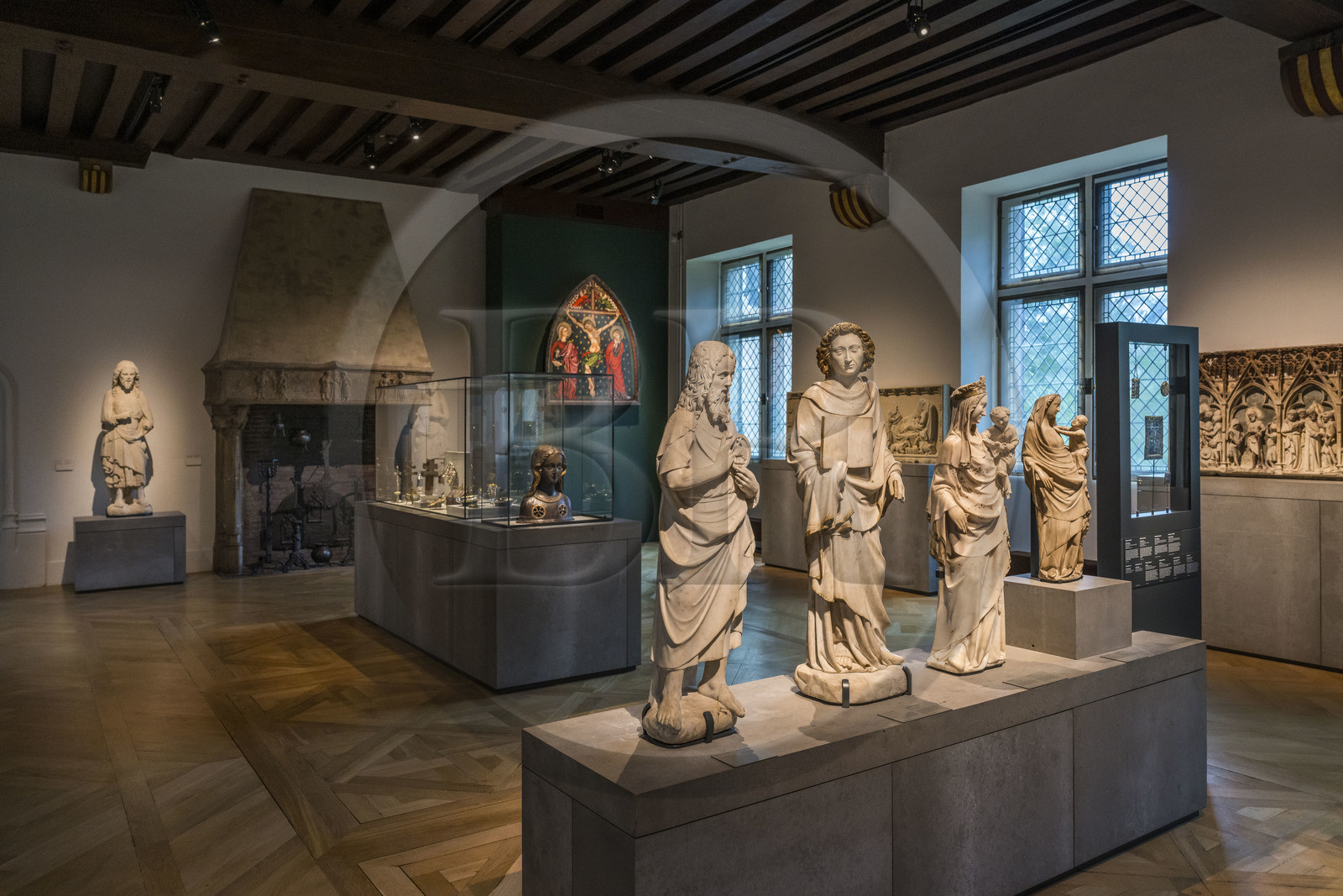 France, Paris (75), Musée de Cluny - Musée national du Moyen-Age, art Français du XVe siècle