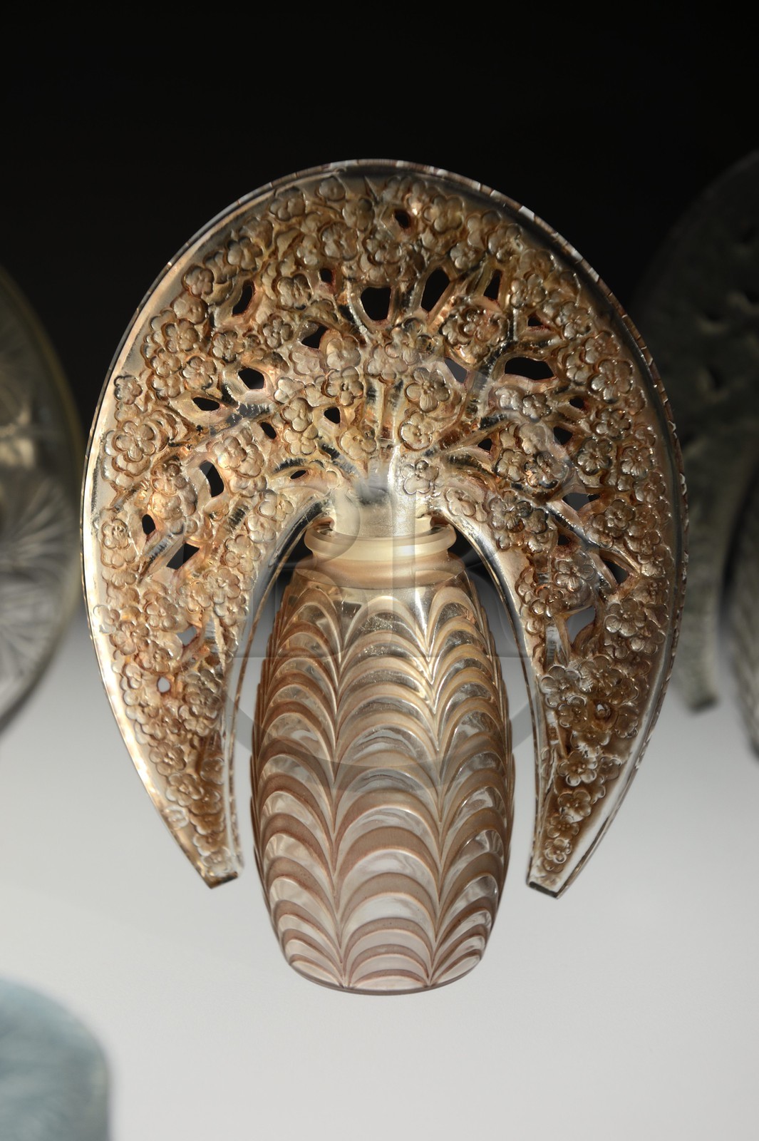 France, Bas-Rhin (67), Wingen-sur-Moder, le musée Lalique, flacon de parfum