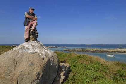 France, Manche (50), archipel des îles Chausey