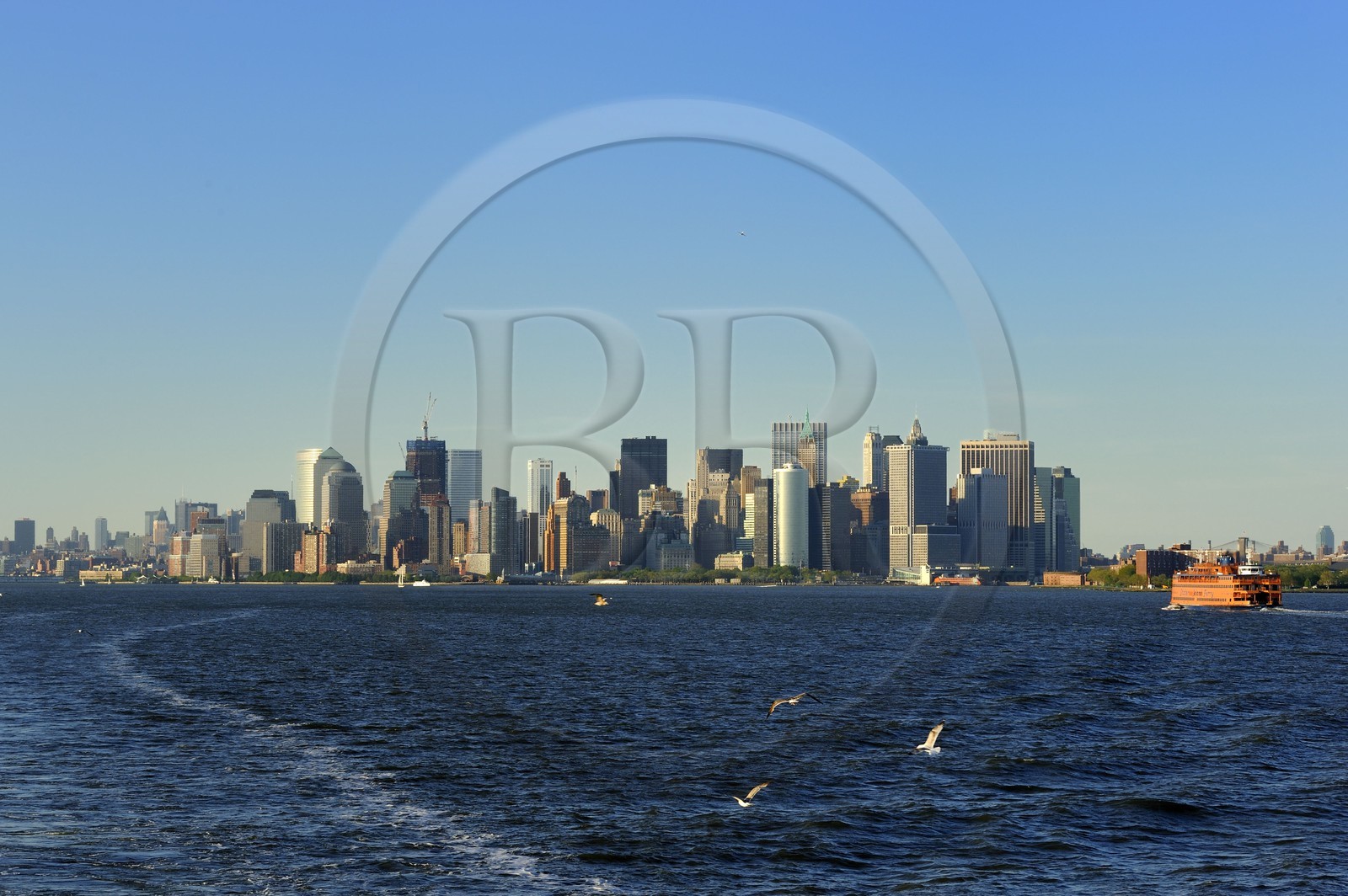 Etats-Unis, New York, pointe Sud de Manhattan, immeubles du Financial District