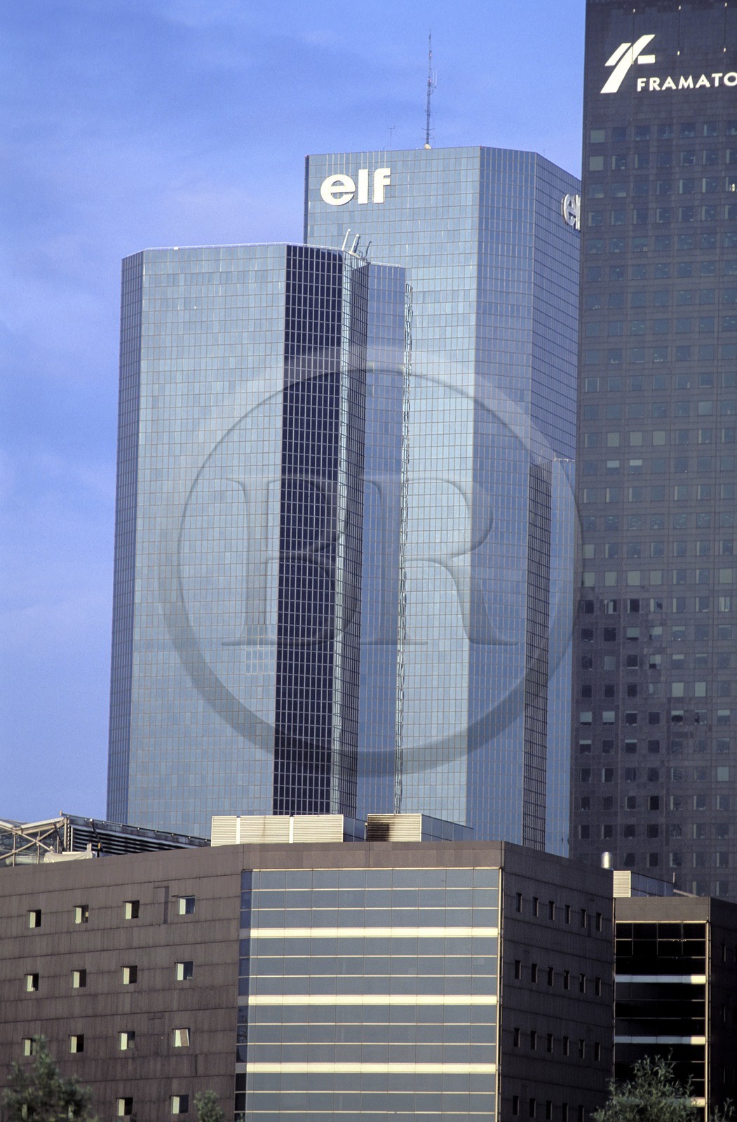 France, Paris (75), Puteaux, la Défense, la tour ELF