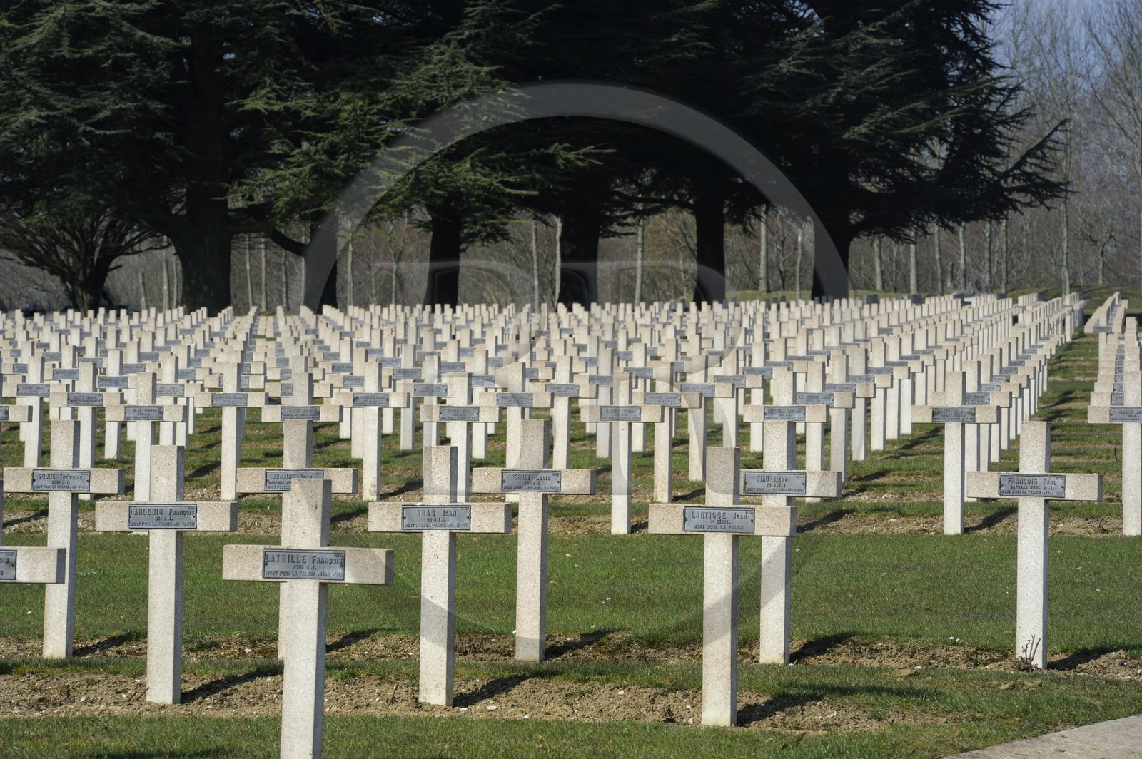 France, Meuse (55), Douaumont, bataille de Verdun, ossuaire de Douaumont, nécropole nationale