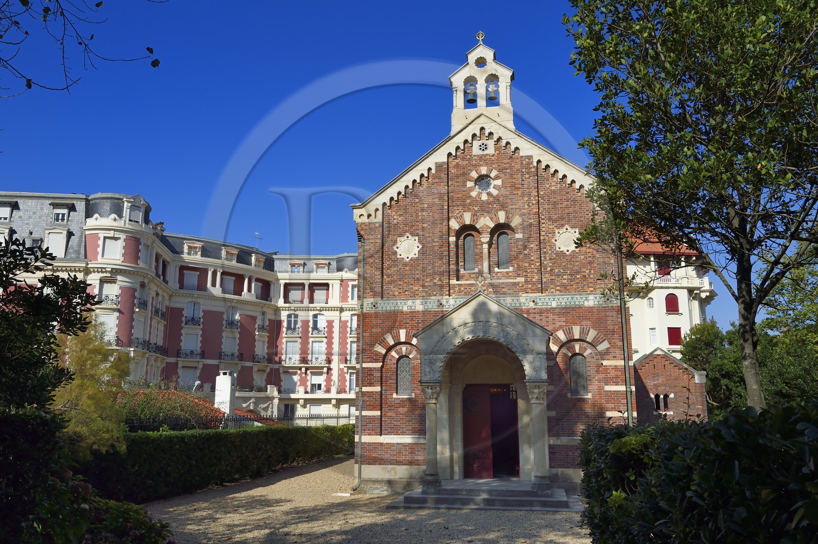 France, Pyrenees Atlantiques, Basque Country, Biarritz, Imperial Chapel built in 1864 by architect Boeswillwald