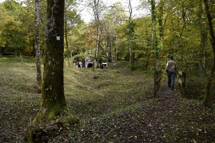France, Meuse (55), région de Douaumont, bataille de Verdun, le Fort de Souville, la tourelle Bussière