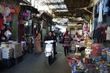 Morocco, High Atlas, Marrakech, Imperial city, Medina listed as World Heritage by UNESCO,