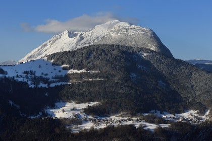 France, Haute Savoie, Nancy sur Cluses in the Aravis mountain range