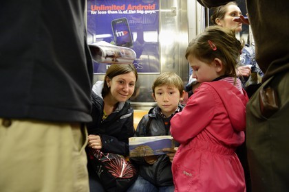 Etats-Unis, New York, Manhattan, le metro