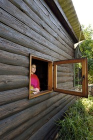 France, Alpes-Maritimes (06), Roquebrune-Cap-Martin, Cap Martin, cabanon Le Corbusier de 1952 (Demande d'autorisation nécessaire avant publication)