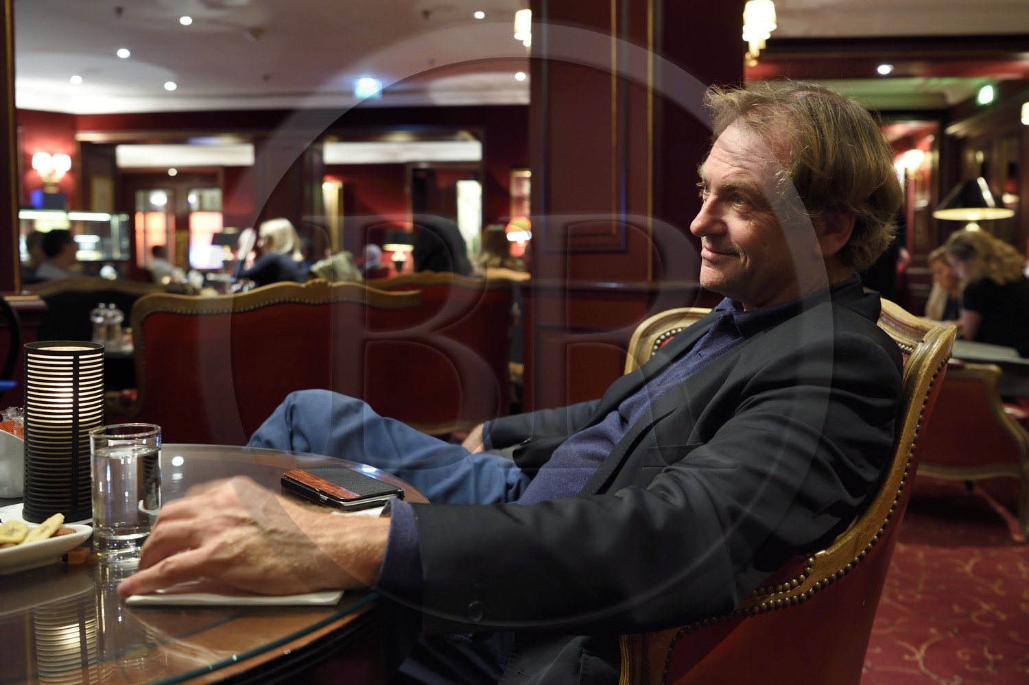 France, Paris, Westin Hotel, the writer Didier Van Cauwelaert