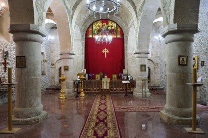 Azerbaïdjan, région de Qabala, Nij, église d'Aghbanie Saint-Élisée Jotari