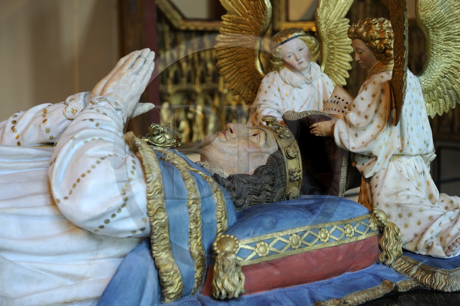 France, Côte d'Or (21), Dijon, Palais des Ducs, tombeau de Philippe le Hardi