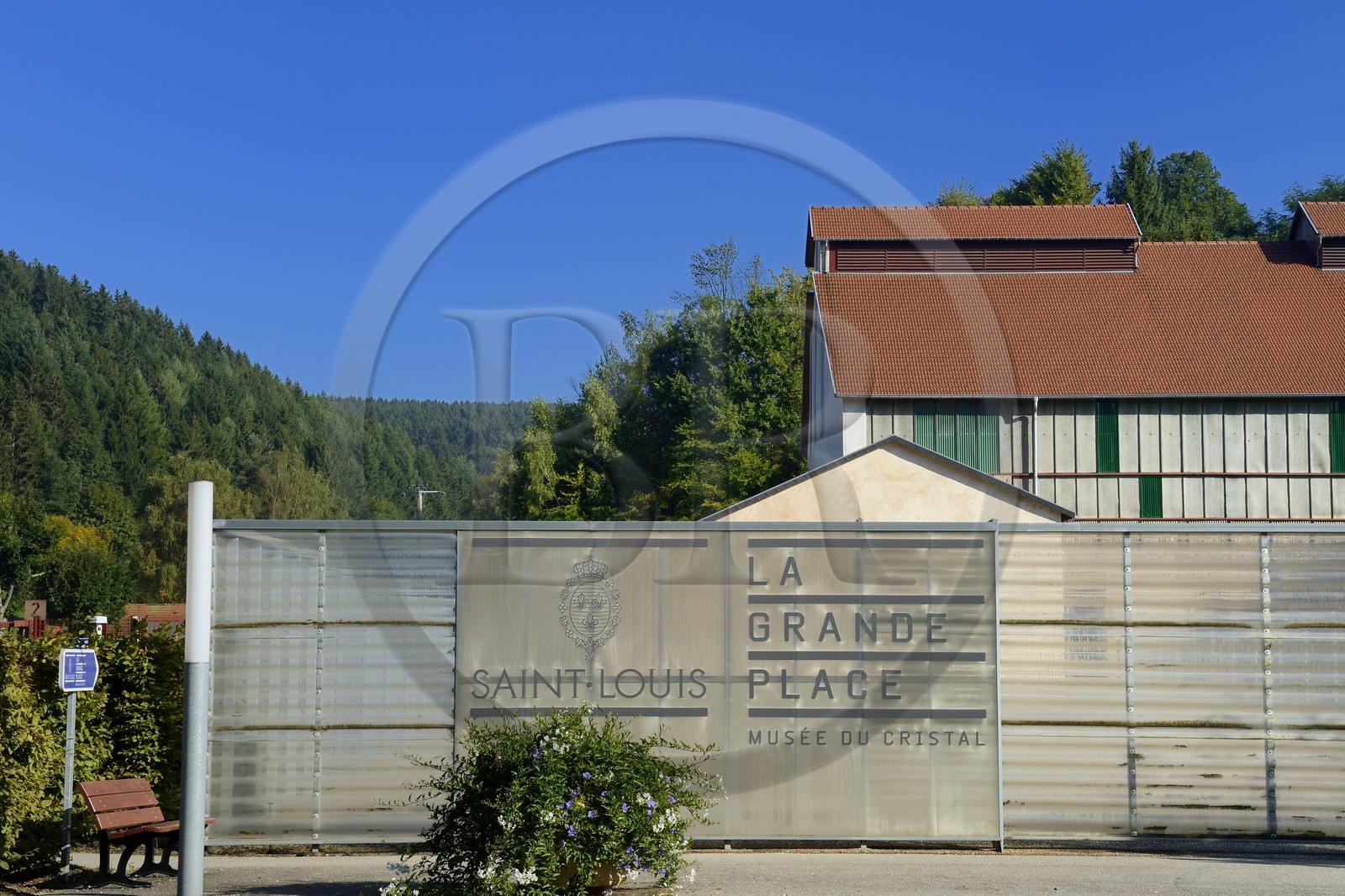 France, Moselle (57), Saint-Louis-les-Bitche, la Cristallerie Saint-Louis