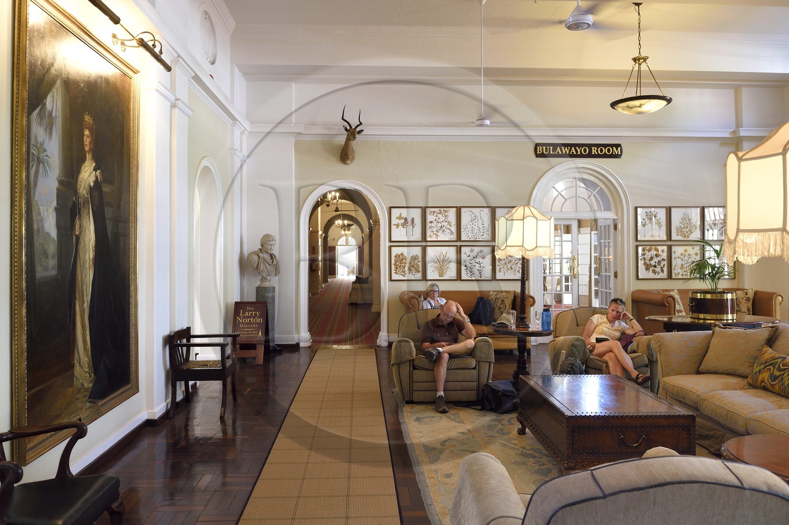 Zimbabwe, province de Matabeleland septentrional, Victoria Falls, Victoria Falls Hotel