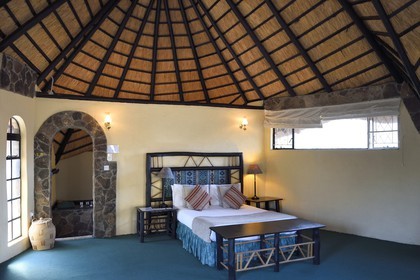 Zimbabwe, province de Matabeleland méridional, Matobo ou Matopos Hills Lodge