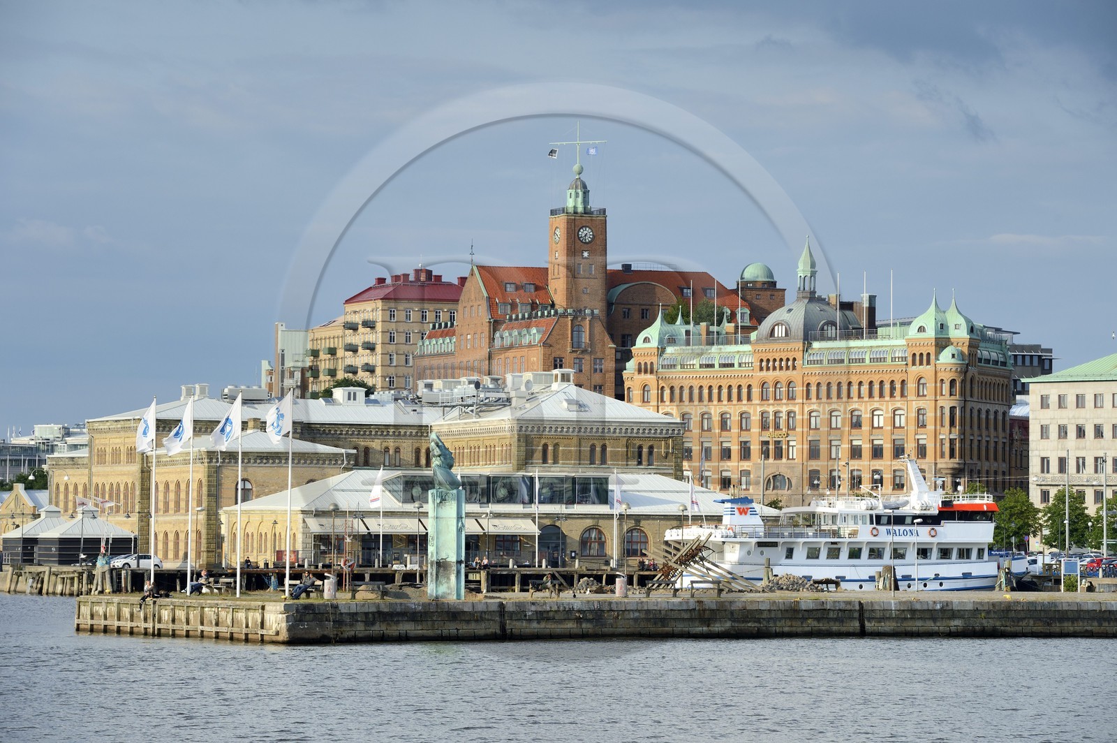 Suède, Västra Götaland, le port de Göteborg (Gothenburg)