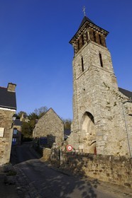 France, Ille-et-Vilaine (35), Baie du Mont-Saint-Michel, église du Mont Dol