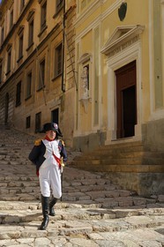 Italy, Tuscany, Elba Island, Portoferraio, Church of Mercy (Misericordia Reverenda) at the bottom of the stairs of Via Napoleone, Madame Mere came there to pray as well as Napoleon