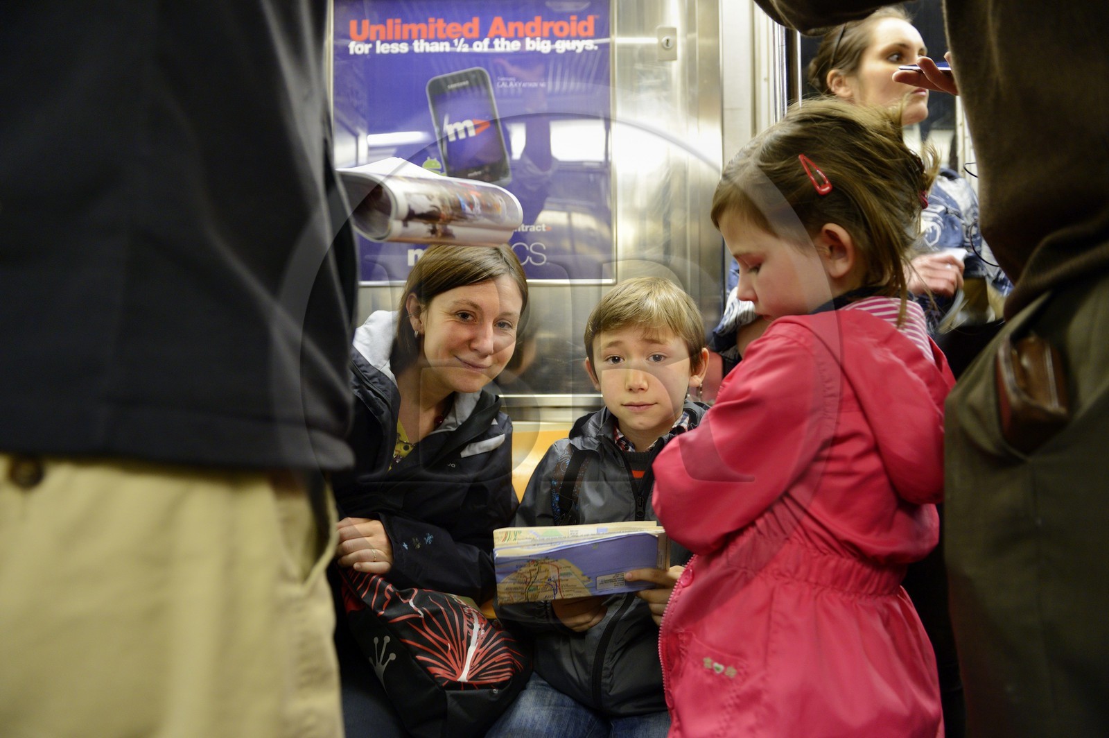 Etats-Unis, New York, Manhattan, le metro