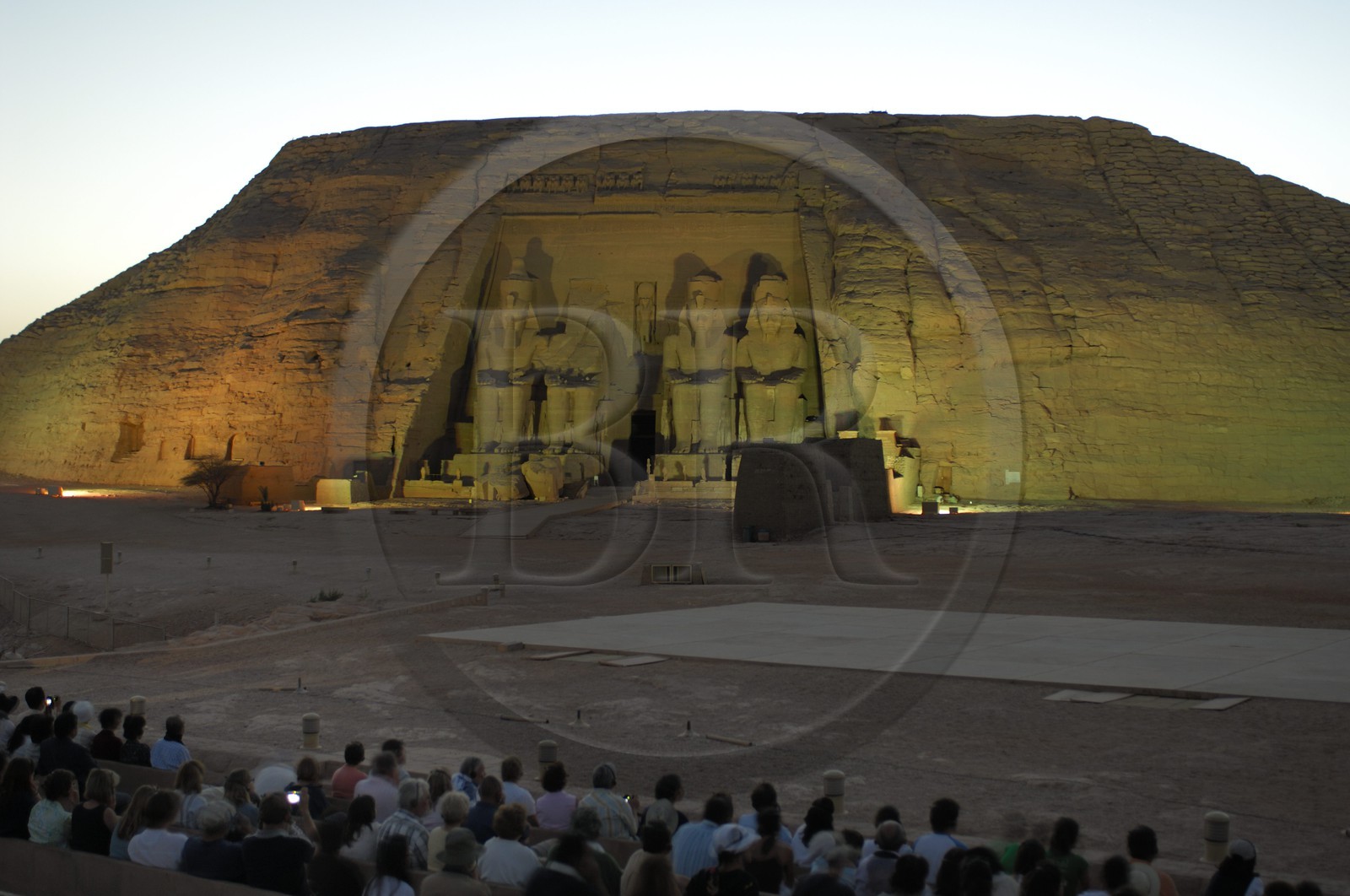 Egypte, Haute Egypte, Nubie, Abou Simbel, site classé Patrimoine Mondial de l'UNESCO, temple de Ramsès II