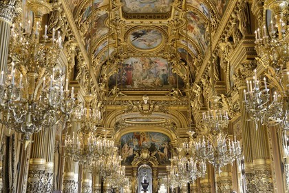 France, Paris, Garnier Opera, the Grand Foyer