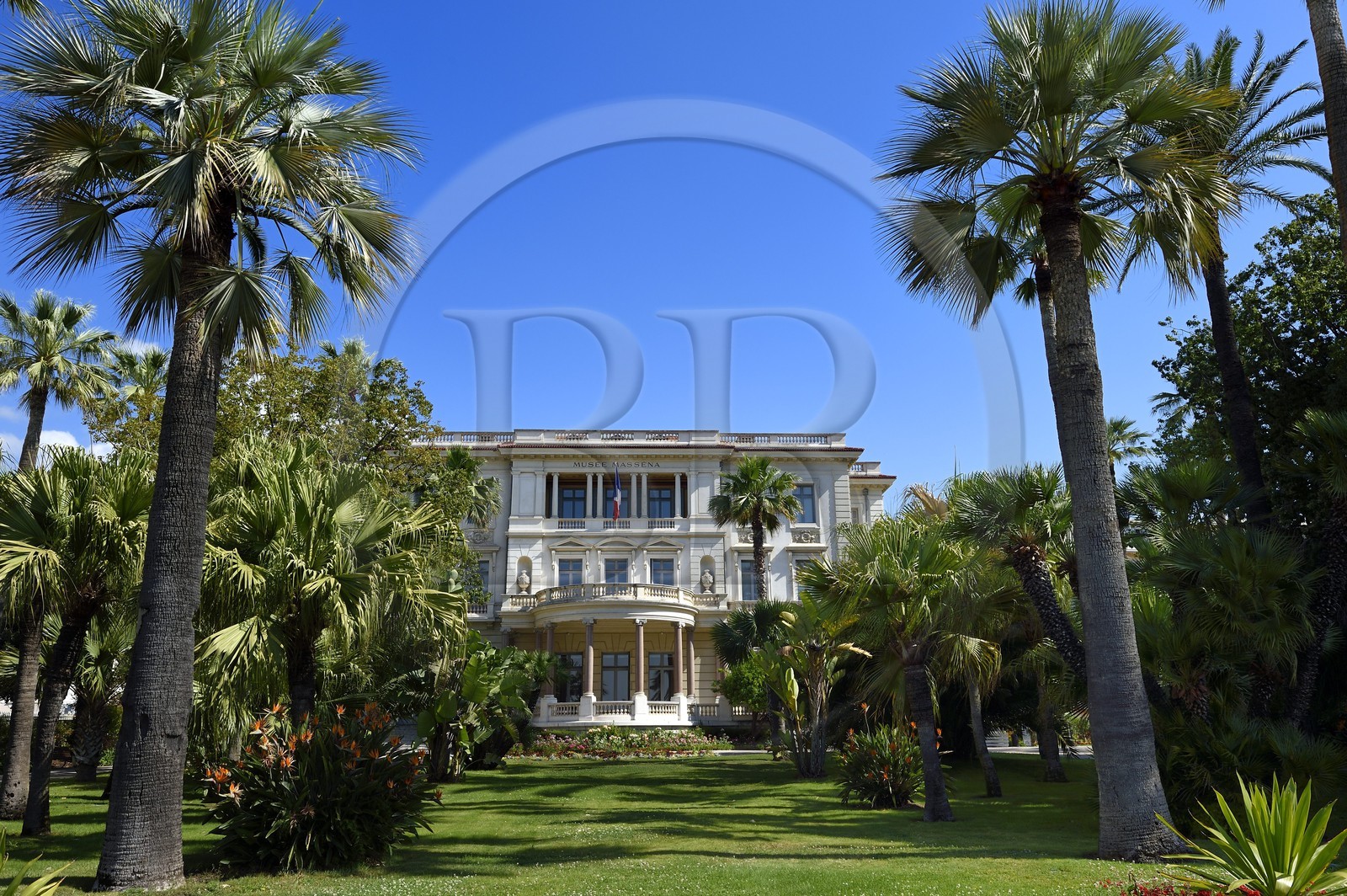 France, Alpes-Maritimes (06), Nice, Promenade des Anglais, Musée Masséna