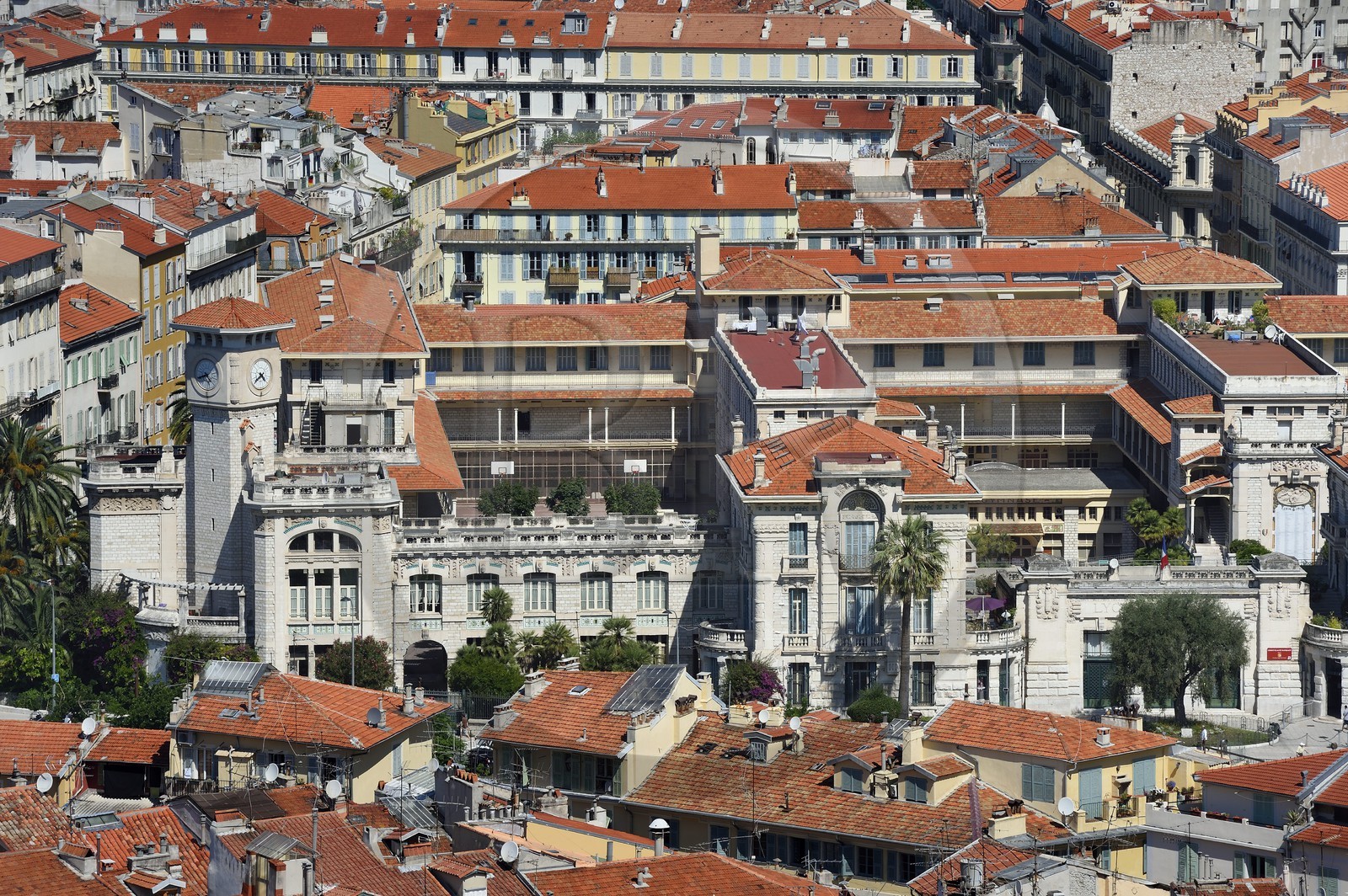 France, Alpes-Maritimes, Nice, old town, Massena High School