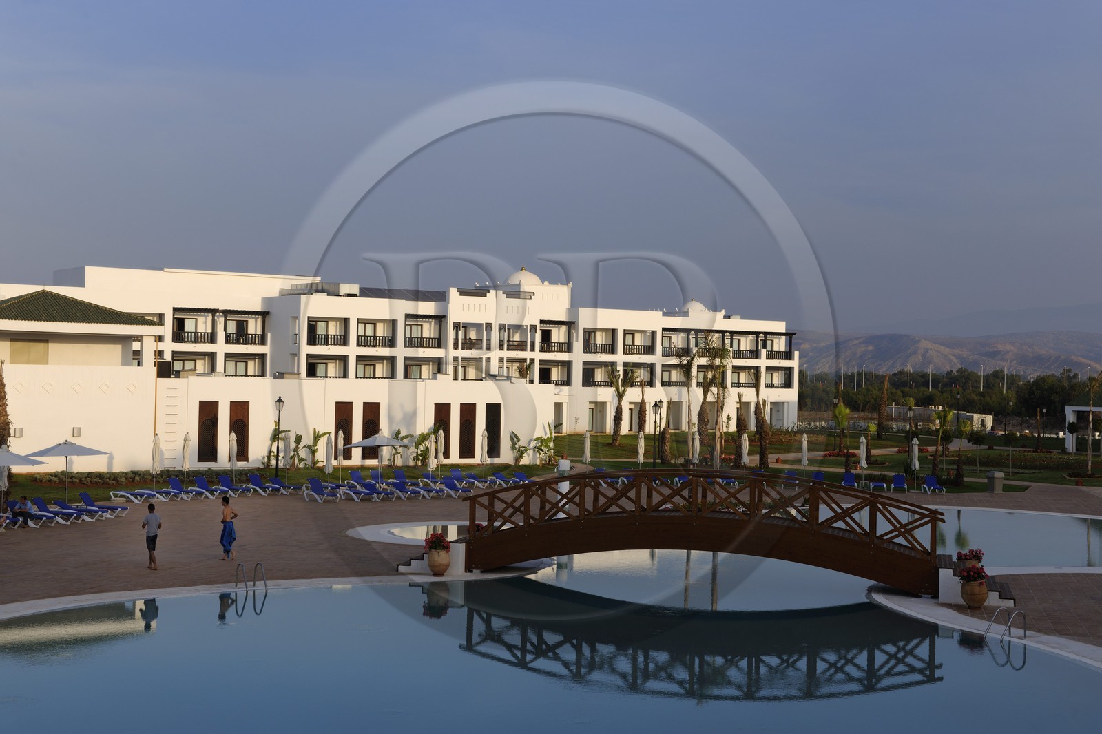 Maroc, région de l'Oriental, station balnéaire de Mediterrania Saïdia, l'hôtel Iberostar 4*