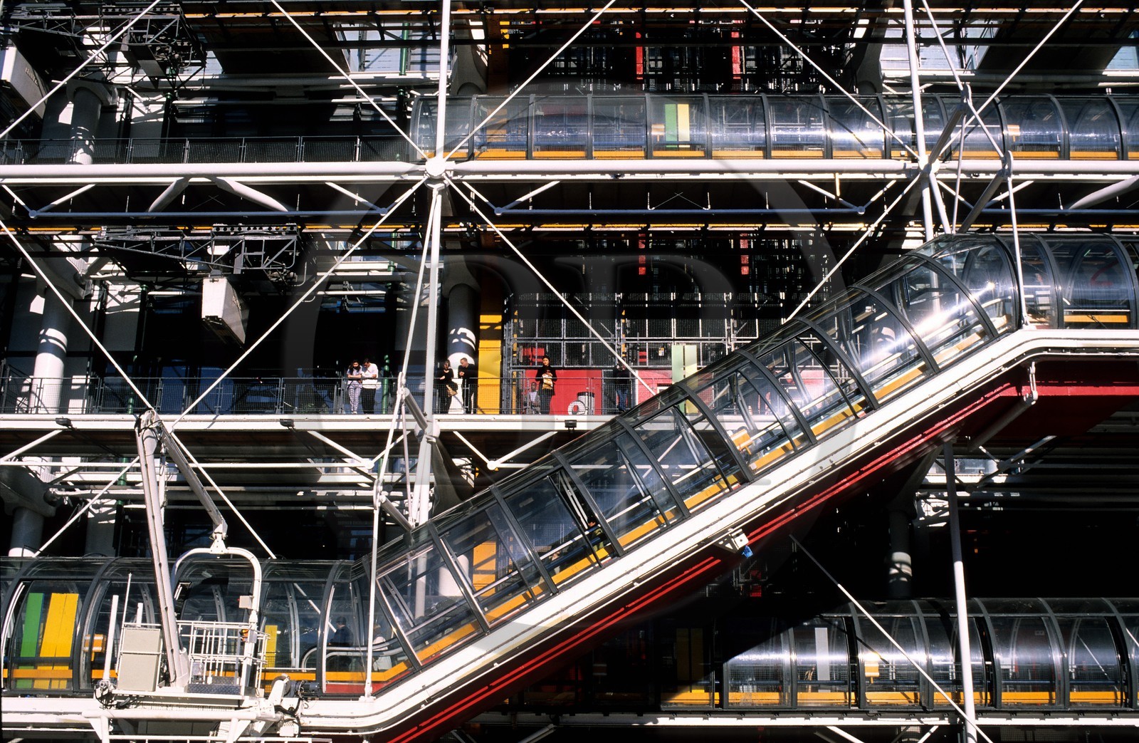 France, Paris (75), Beaubourg, le Centre Georges Pompidou