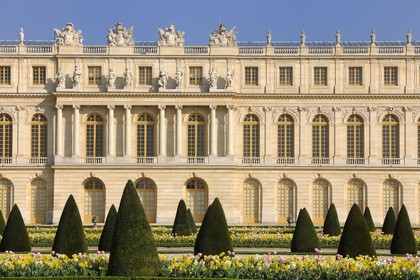 France, Yvelines (78), parc du château de Versailles, classé Patrimoine Mondial de l'UNESCO, parterre du Midi