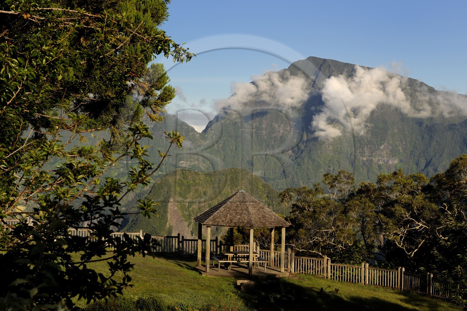France, Reunion island (French overseas department), Belouve forest, Belouve lodging