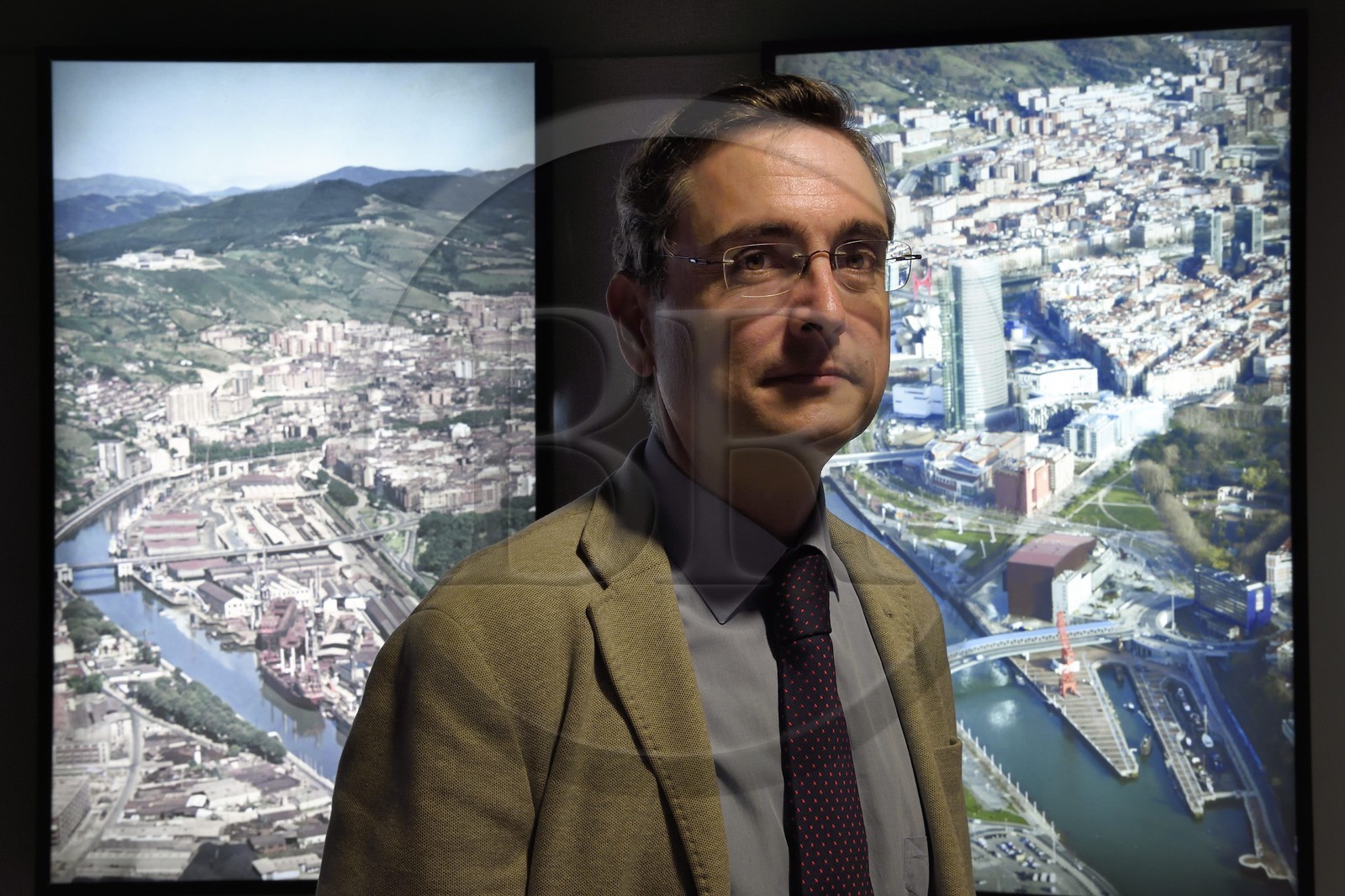 Spain, Basque Country, Biscay Province, Bilbao, Maritime Museum Ria de Bilbao, the director Jon Ruigomez matxin