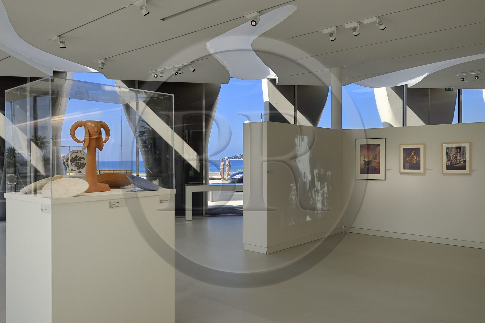 France, Alpes-Maritimes (06), Menton, le musée Jean Cocteau construit en 2008 par l'architecte Rudy Ricciotti