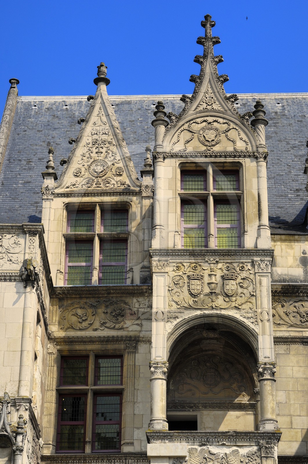 France, Indre et Loire (37), Tours, l'hôtel Gouin du XVeme siècle