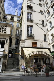 France, Paris (75), Passage du Beaujolais entre la rue de Richelieu et le théatre du Palais Royal