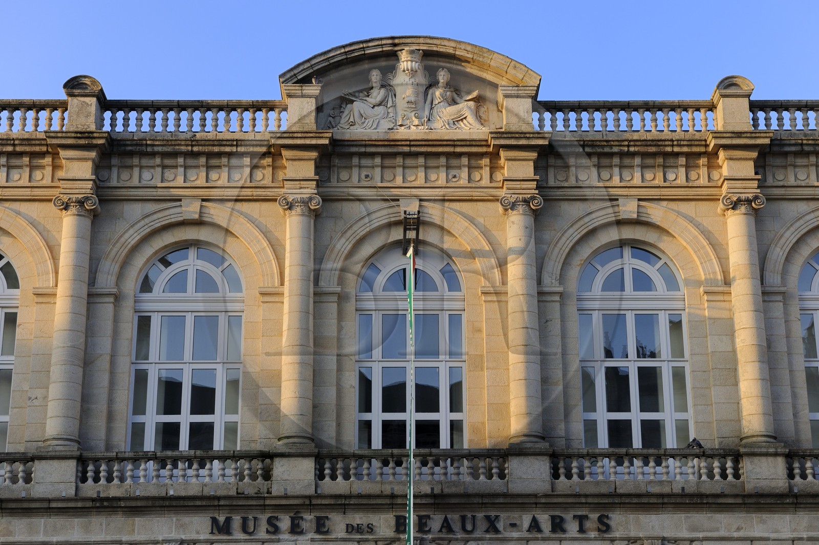 France, Finistère (29), Quimper, le musée des Beaux Arts