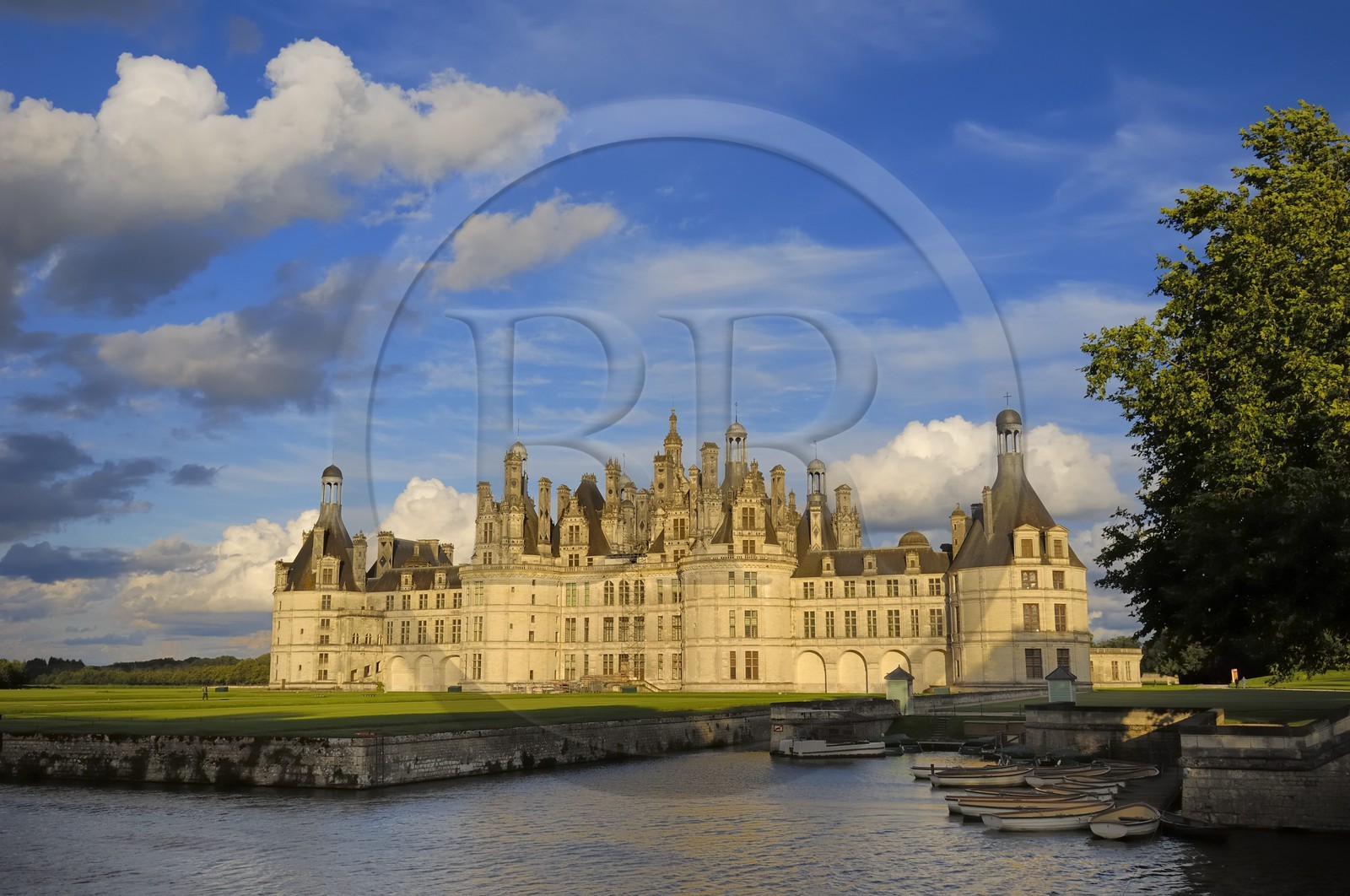 France, Loir et Cher (41), Vallée de la Loire classée Patrimoine Mondial de l' UNESCO, château de Chambord