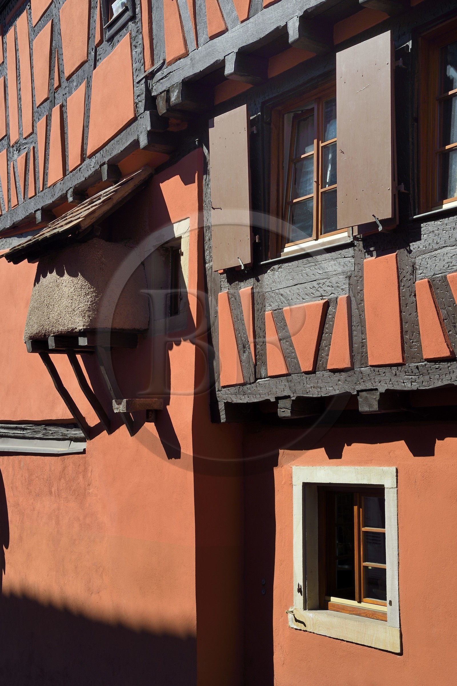 France, Bas-Rhin (67), Route des vins d'Alsace, Westhoffen, ancien quartier juif, four exterieur qui permettait de maintenir au chaud le plat de chabbat
