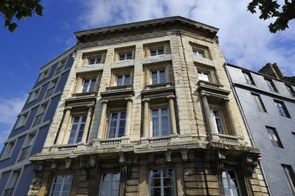 France, Seine-Maritime (76), Le Havre, Centre-ville reconstruit du Havre par Auguste Perret classé Patrimoine Mondial de l'UNESCO, la Maison de l'Armateur
