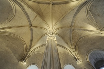 France, Val-de-Marne (94), Vincennes, le château de Vincennes, le donjon, salle du conseil au premier étage