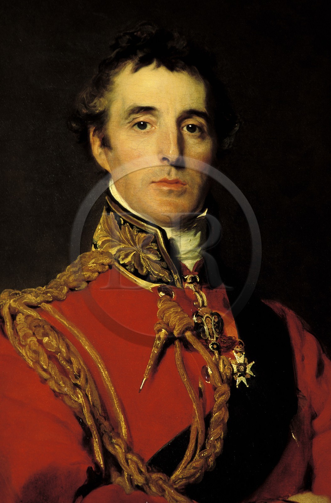 Royaume-Uni, Londres, le musée Wellington installé dans la Apsley house, portrait de Wellington